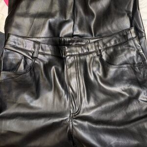 Lucy Paris Faux Leather Pants